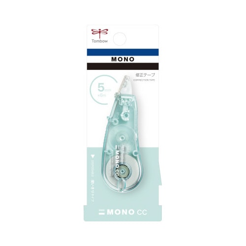 修正テープ モノCC5mm幅 ブルーグリーン 5個