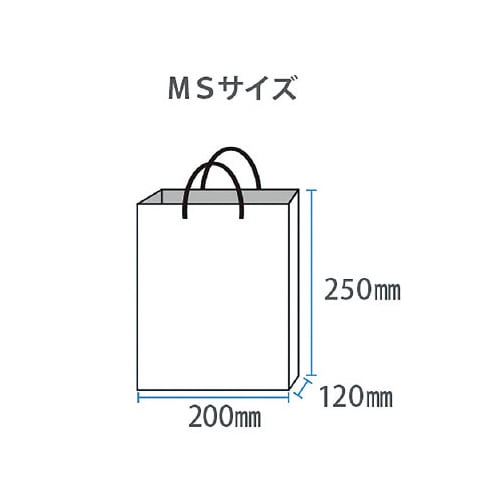 ペーパーバッグMSピンク10枚入