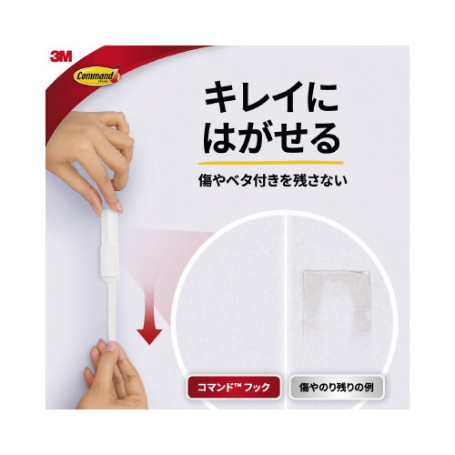 コマンドフックM フック2個タブM6枚入