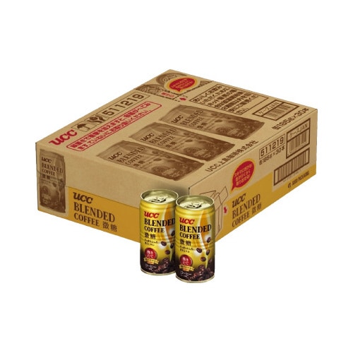 UCC ブレンドコーヒー(微糖) 185g 30缶