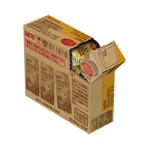 UCC ブレンドコーヒー(微糖) 185g 30缶