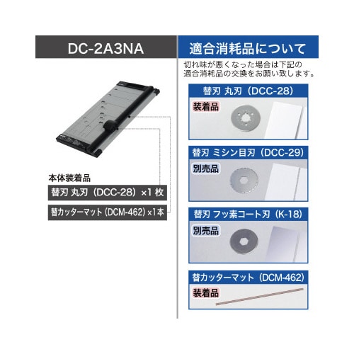 ディスクカッター A3 裁断枚数10枚