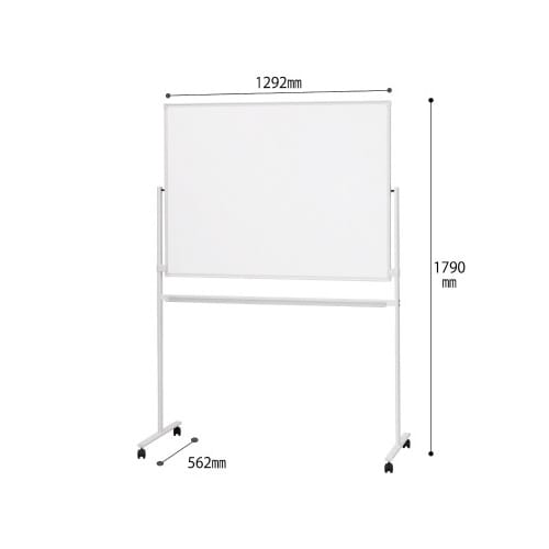 ◇ホーロー板面ホワイトボードT字脚 両面W1170