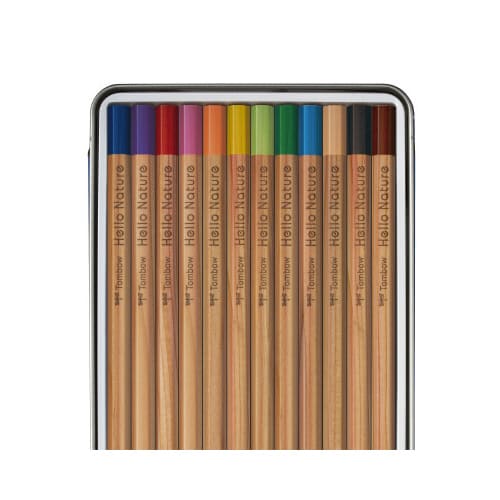 色鉛筆 ハローネイチャー単色 15青×6