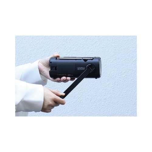 さすだけ充電ラジオライト3 ブラック