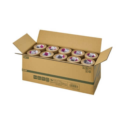 取り出しやすい箱入りクラフトテープ 150巻