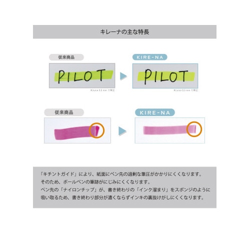 蛍光マーカー キレーナ ピンク