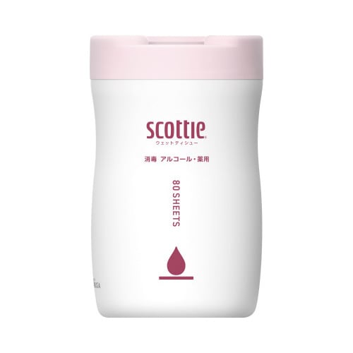 スコッティ ウェット 消毒 アル 本体 80枚