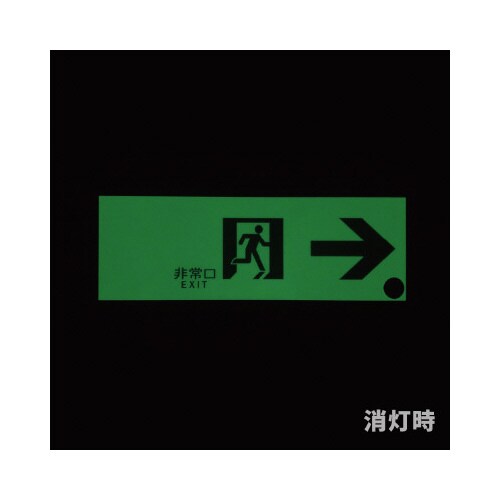 誘導標識 右矢印縦 TPSN901