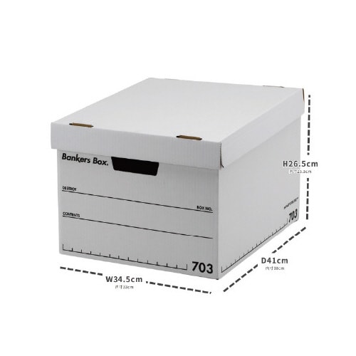 バンカーズボックス703Sボックス BK 3P