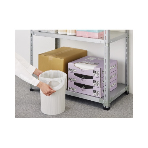 取り出しやすい箱入りレジ袋 40号 乳白 300枚