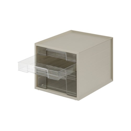 レターケース ホワイト 浅型3段深型1段