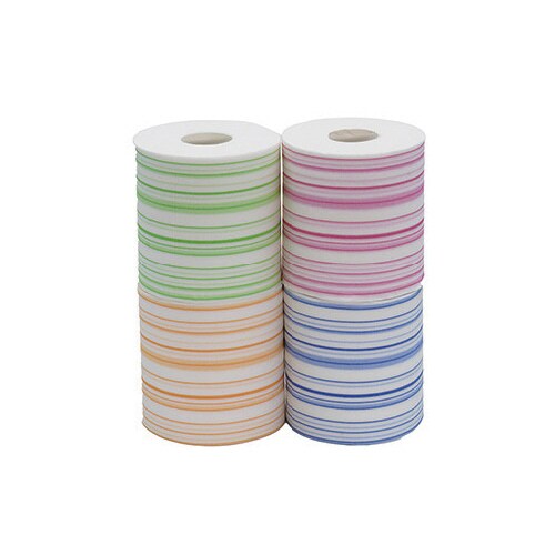 NIYODO4色ストライプ8ロール入x4個