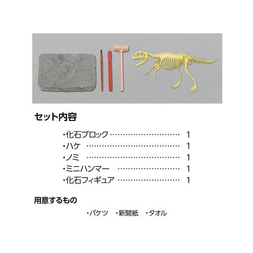 化石発掘キット ティラノサウルス
