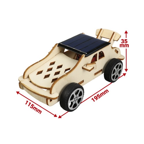 木製ソーラーカー組立キット