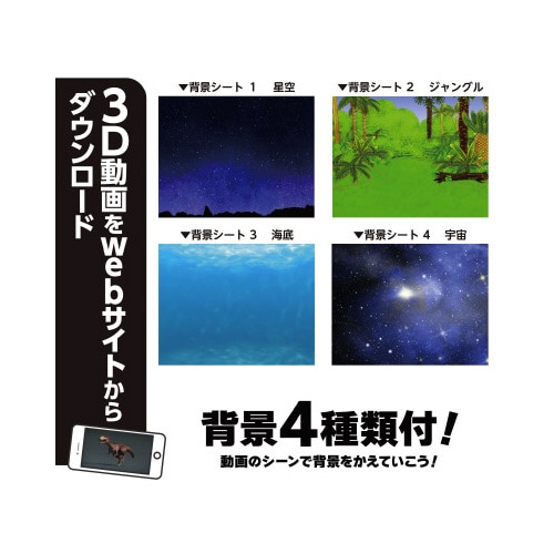 映像が立体に!?ホログラム風ゴーグルキット