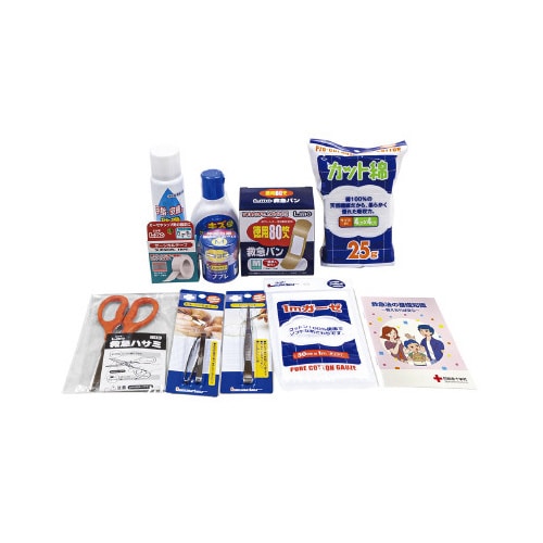 リーダー救急バッグLサイズ(衛生材料セット付)