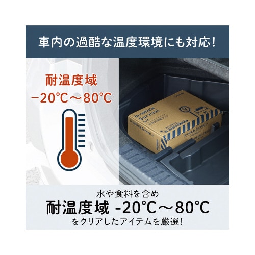 防災セット 非常用車載セット A5サイズ