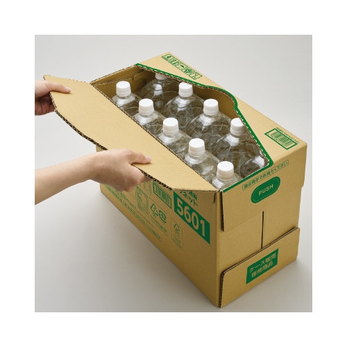 日本の天然水 ラベルレス 2L 10本入