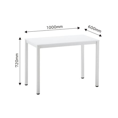 テーブル PFテーブル 1000×600 WH