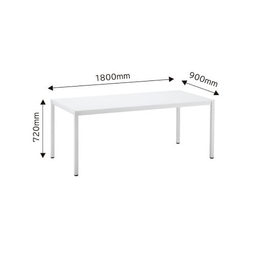 テーブル PFテーブル 1800×900 WH