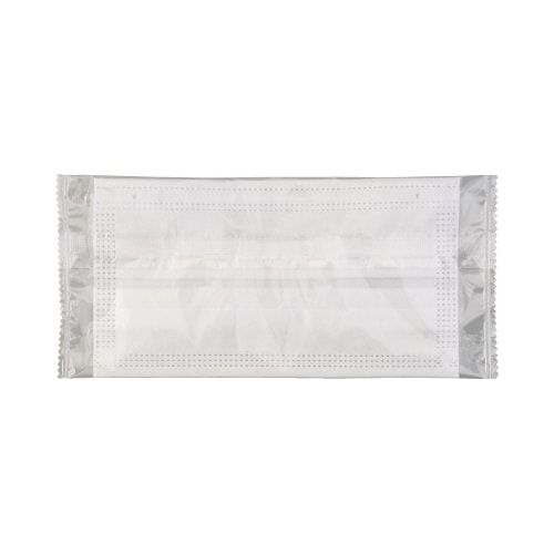 配布用メッセージが表示できる個包装マスク