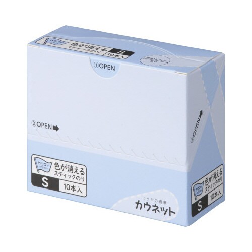 色が消えるスティックのりSサイズ10g 60本