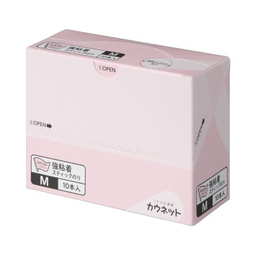 強粘着スティックのり Mサイズ 20g 40本