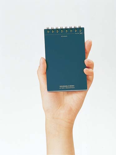 ポケットメモ丸穴ツインリング綴A7C罫40枚×10