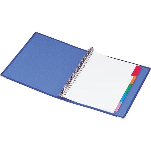 バインダーノートカラーパレットB5 26穴 青