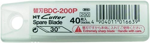 デザインカッターD−400用替刃 40枚入