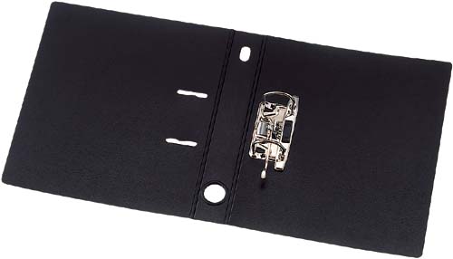 レバー式アーチファイルA4縦 背幅77mm 紺×3