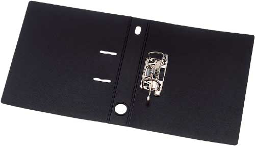 レバー式アーチファイル背幅52mmネイビブルー×3