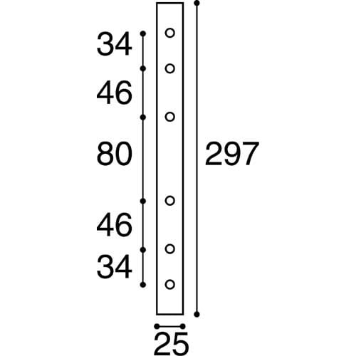 布製図面袋用背マクラ マチ5mm