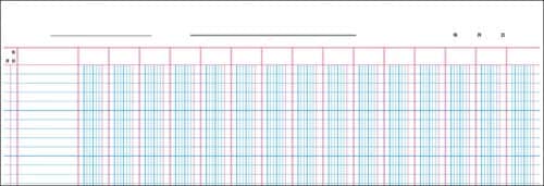 決算用紙統計表A3白上質紙厚口20枚入×10