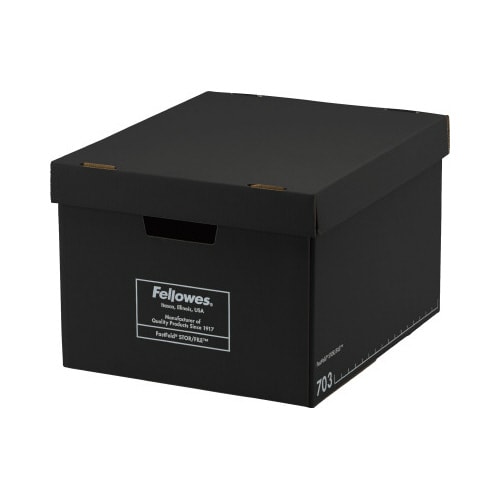 バンカーズボックス 703S フルブラック 3P