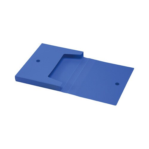 ケースファイルPPシートA4背幅35mm青×5