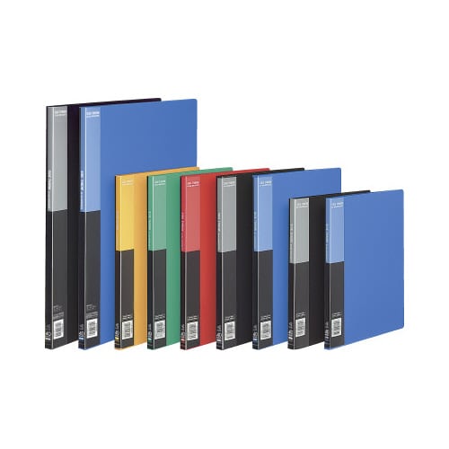 クリヤーブックベーシック横入 A4縦40P青