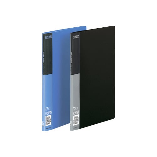 クリヤーブックベーシックA4縦10ポケット黒