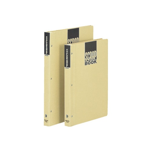 スクラップブックD 綴込式 B5縦台紙28枚