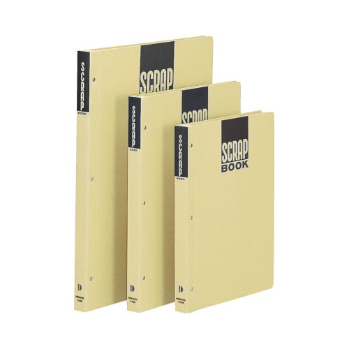 スクラップブックD 綴込式 B4縦台紙28枚