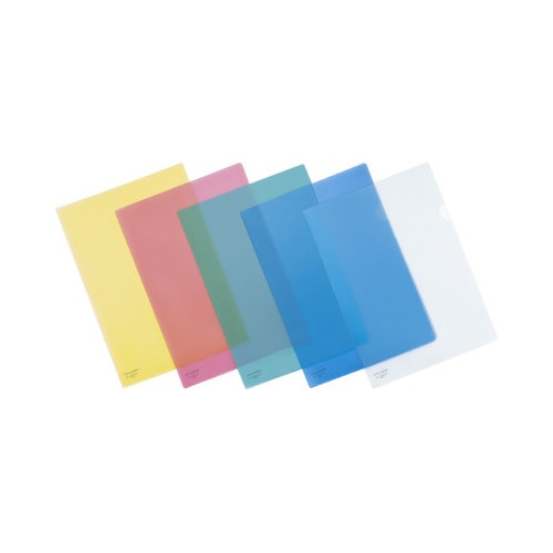 クリヤーホルダー A4 青 10枚