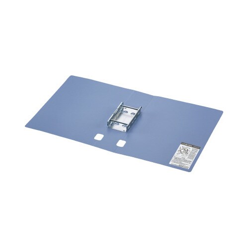 チューブファイルPP青A4縦背幅74mm