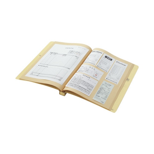 スクラップブックD ドット入 綴込式 A4縦28枚