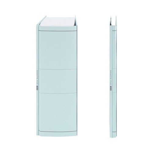 ガバットファイルツイン活用タイプ・紙製A4縦 青
