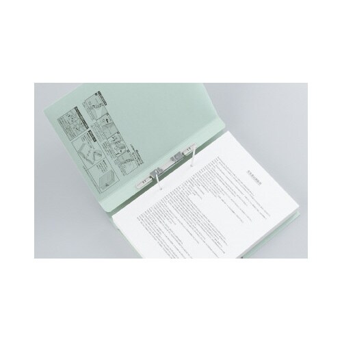 ガバットファイル(間伐材使用) A4縦 青 1冊