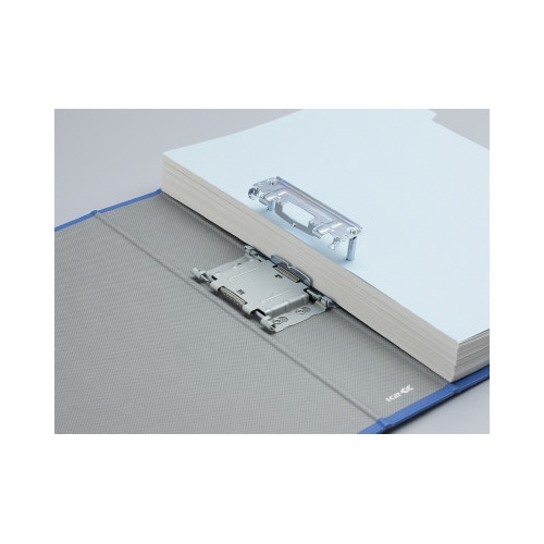 両開きチューブF<K2>A4縦背幅65mm青