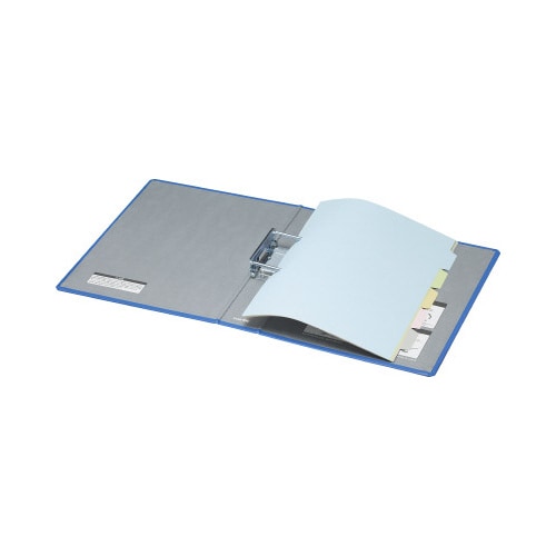 両開きチューブF<K2>A4縦背幅65mm青