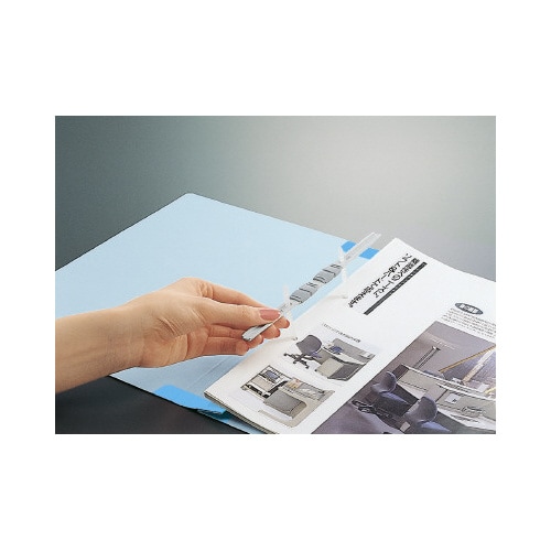 フラットファイル<K2>背補強タイプ 青 10冊