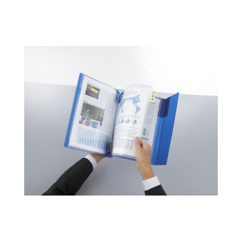 クリヤーホルダーファイル<KaTaSu>青